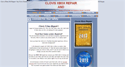 Desktop Screenshot of clovisxbox360repair.com